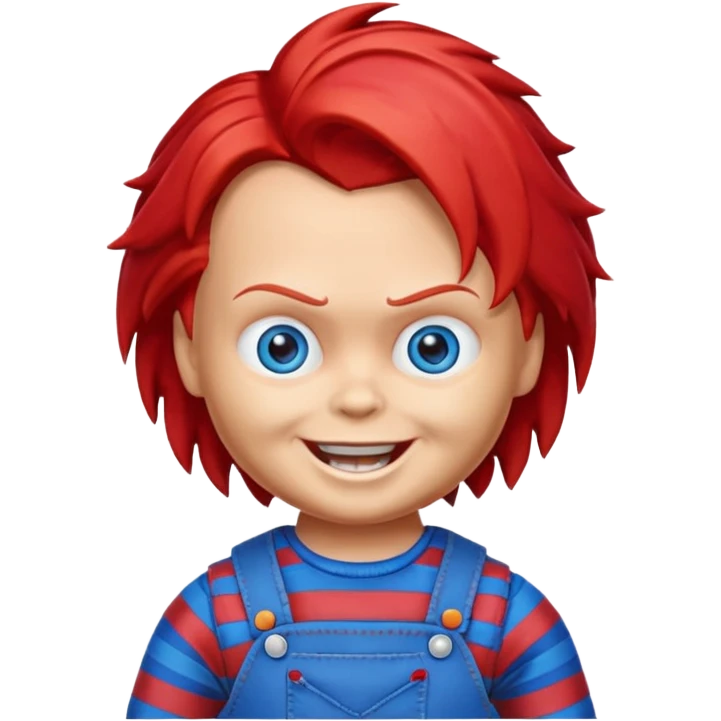 Un emojin de chuky emoji