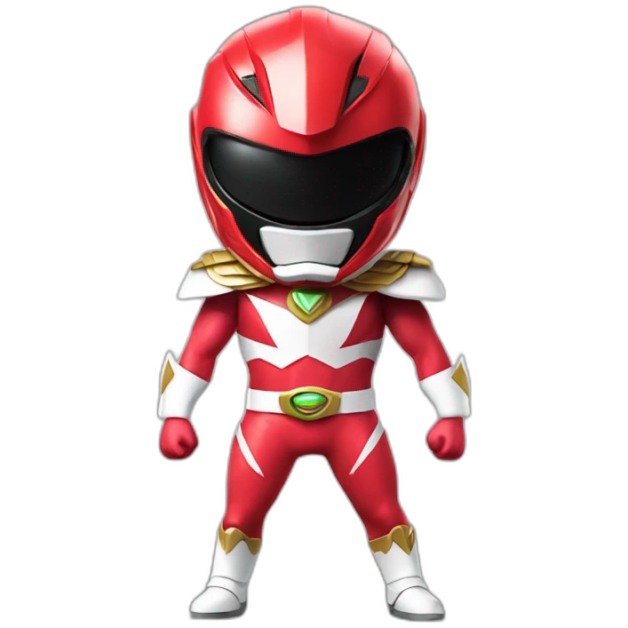 Power ranger full body emoji