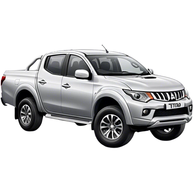Mitsubishi Triton - Mitsubishi (Model Year: 2023) (Iconic colour: Silver) emoji