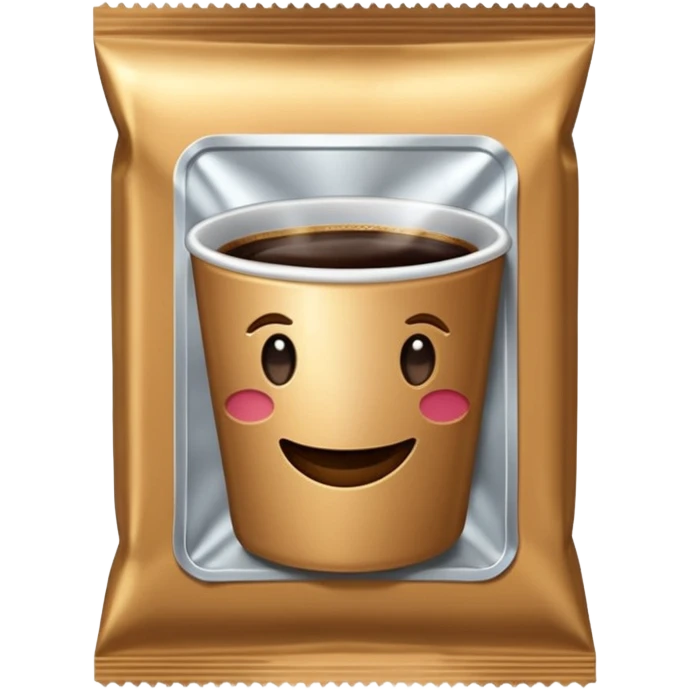 coffee packet emoji