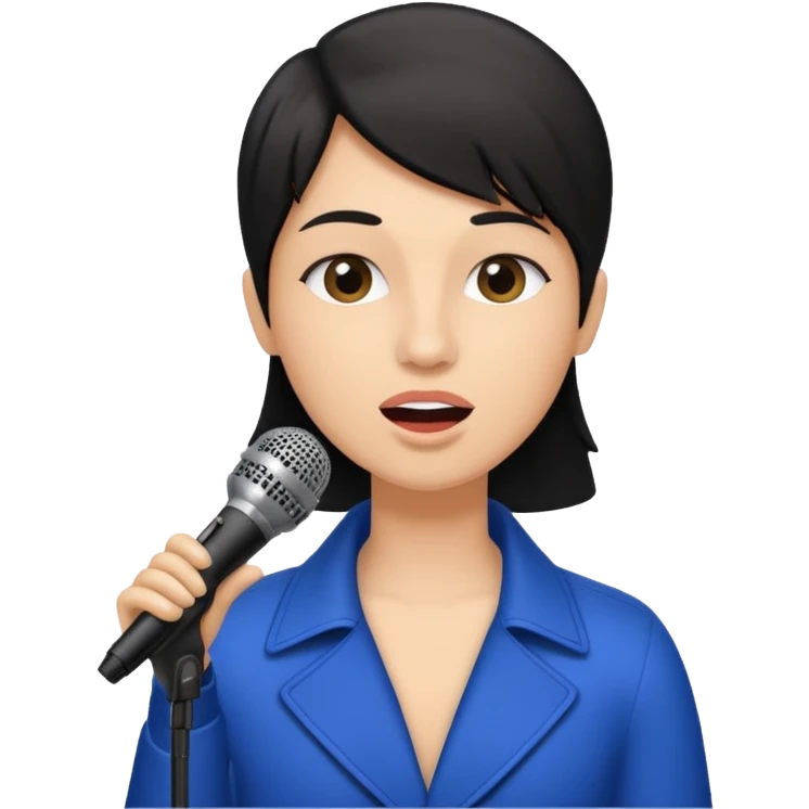 singer emoji