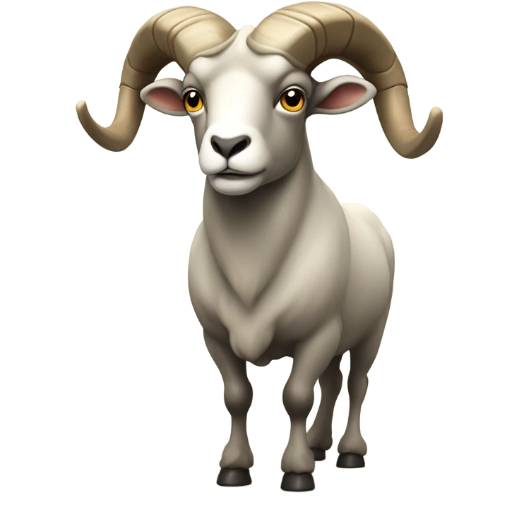 Ram winning  emoji