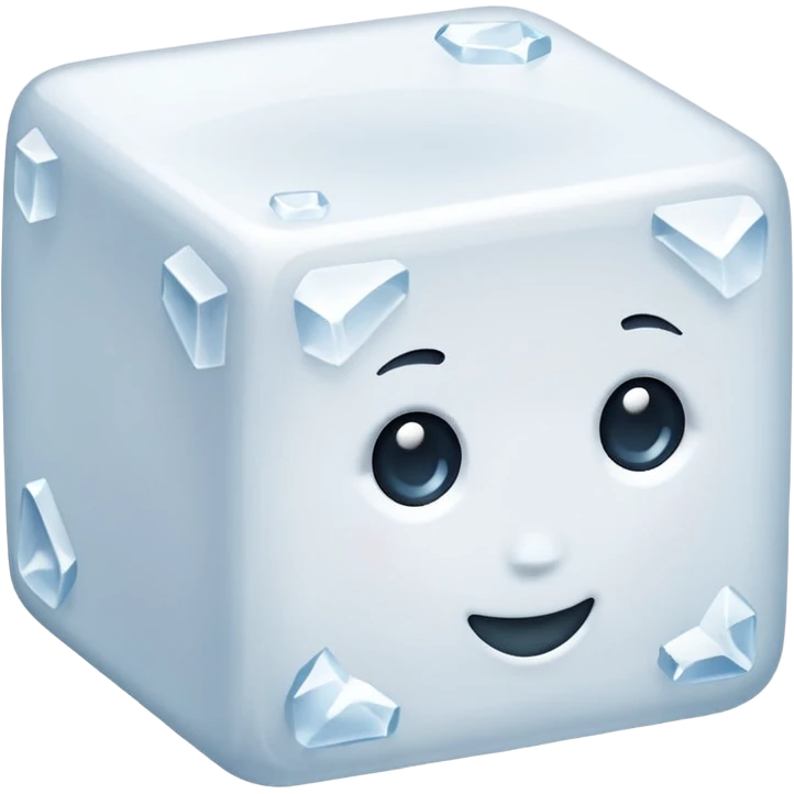 Sugar cube emoji