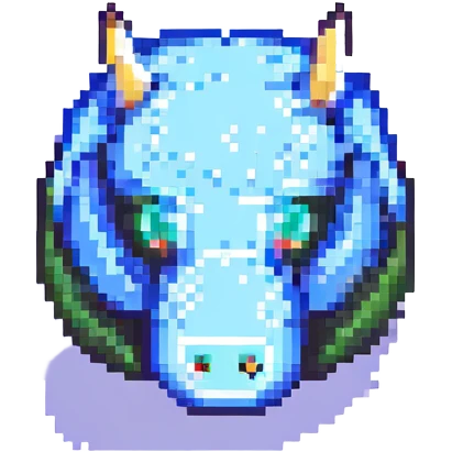 Discord logo, simple and recognizable pixel art style, no text emoji