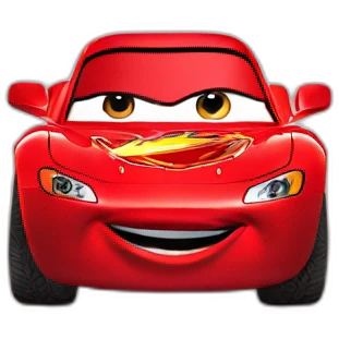 Flash McQueen emoji
