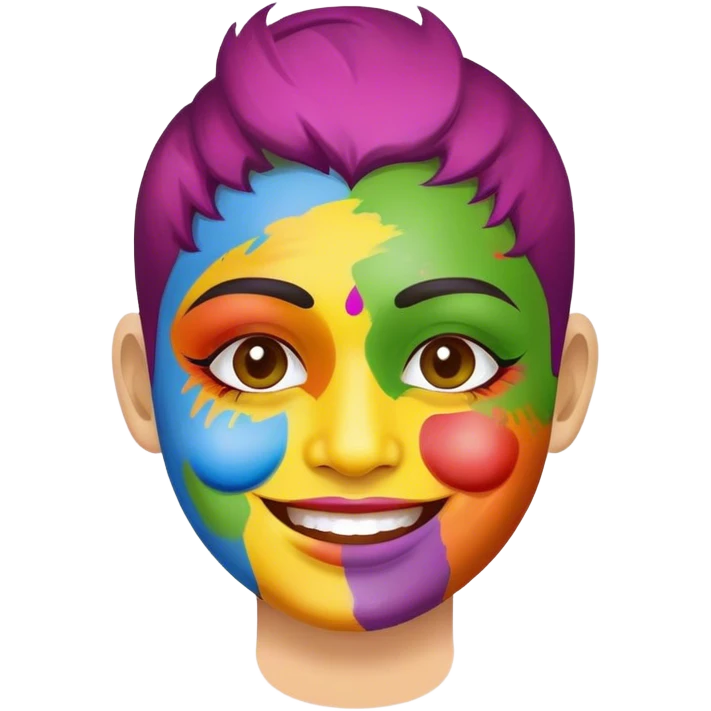 Happy holi emoji