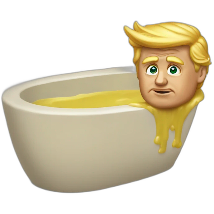 trump-baño-de-oro emoji