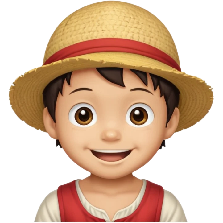 baby luffy emoji