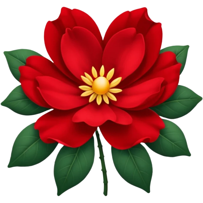 FLOR DE NOCHE BUENA emoji