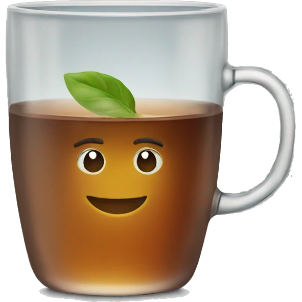 Tea glass emoji