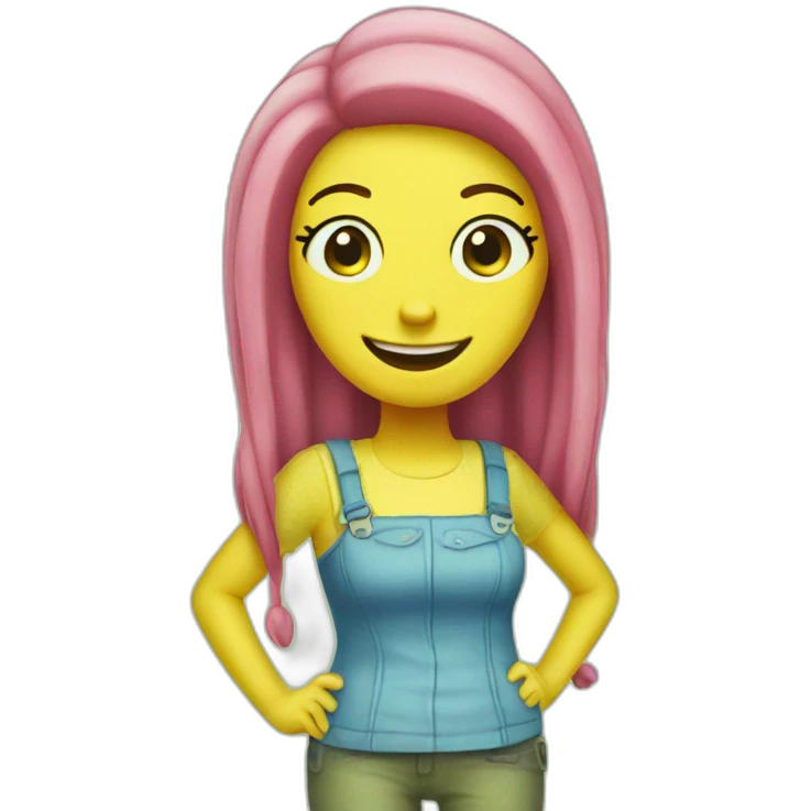 sponge bob girl emoji