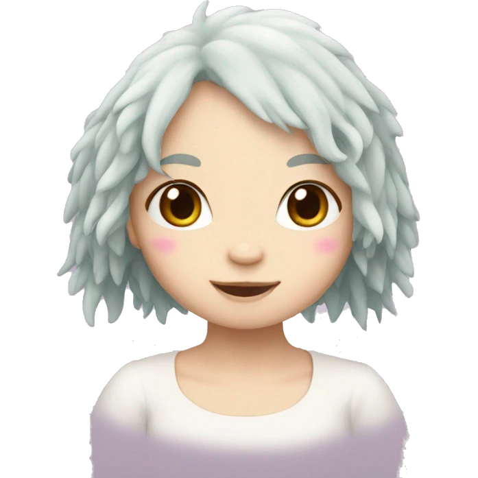Axolotl girl emoji
