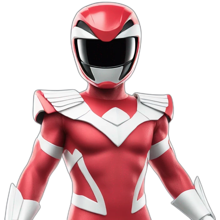 magical power ranger full body emoji
