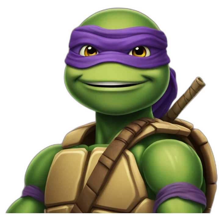 Ninja turtle Donatello emoji