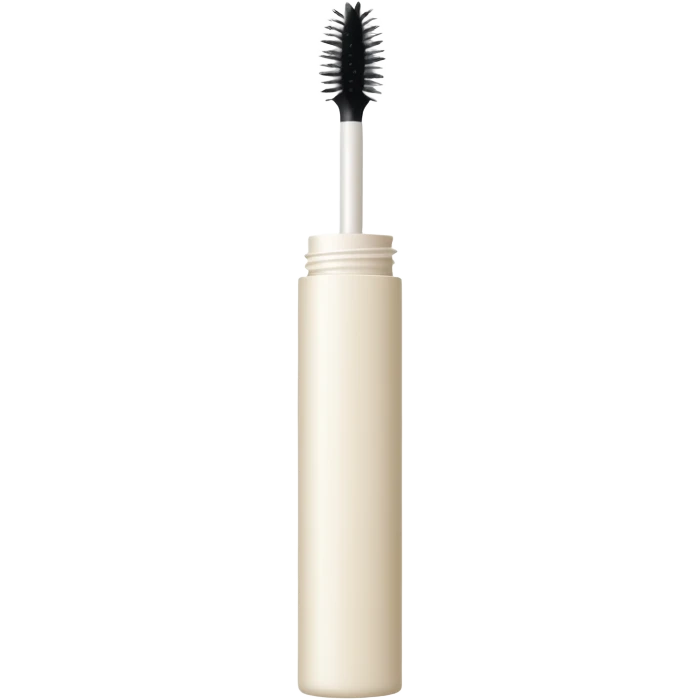 Rímel frasco fechado off white cozy emoji