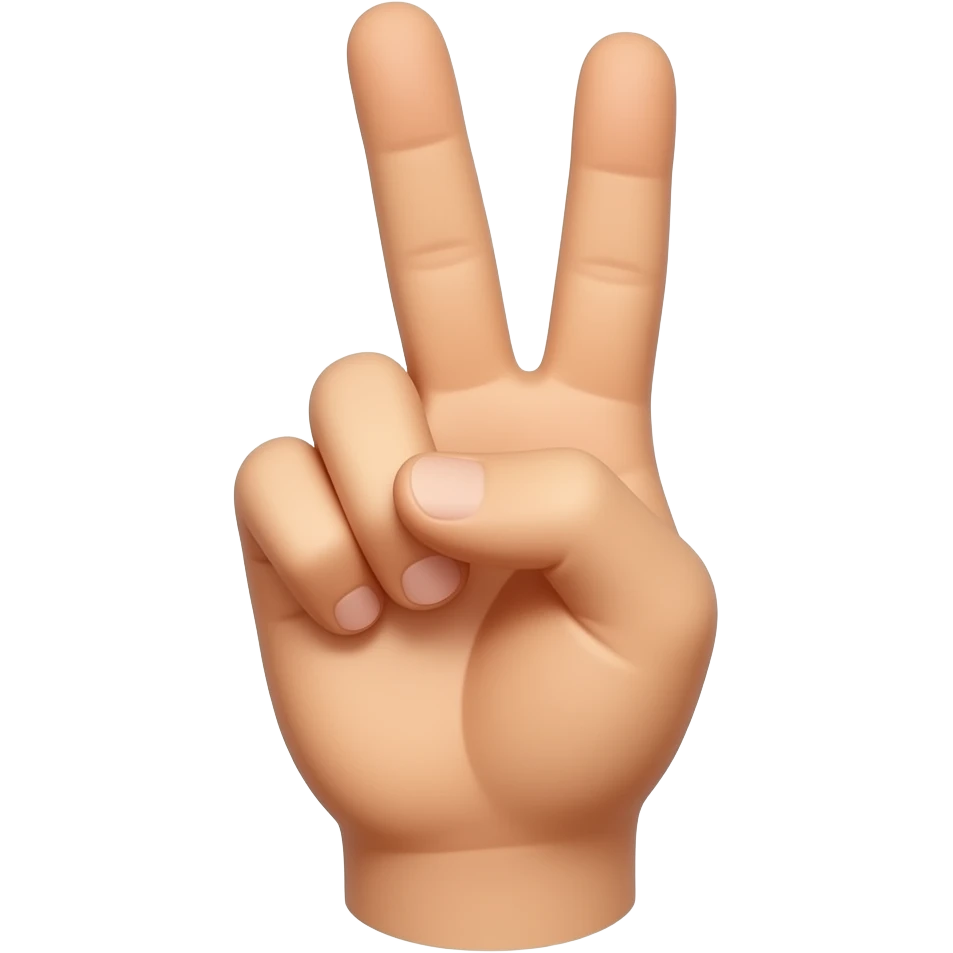 Dubble exe in one handed emoji