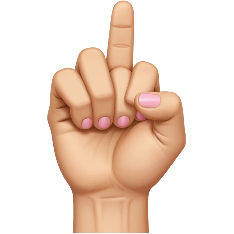 light brown hand in a fist with pinky finger raised emoji