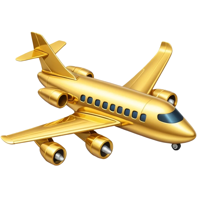 golden plane emoji