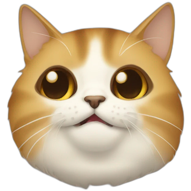 Mewing emoji
