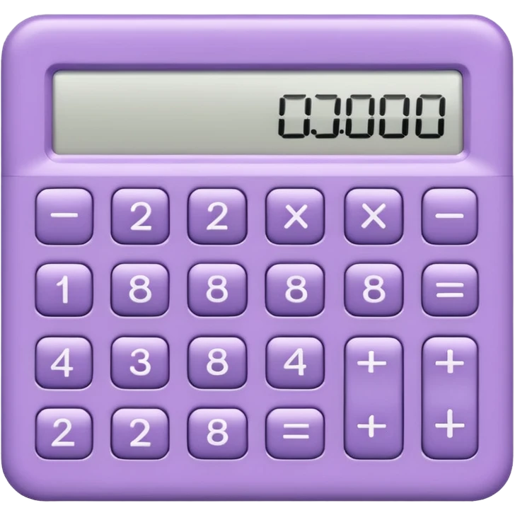 LILAC CALCULATOR emoji