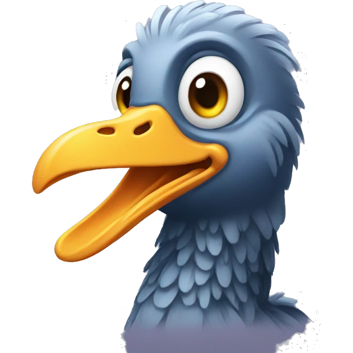 Dodo souriant emoji
