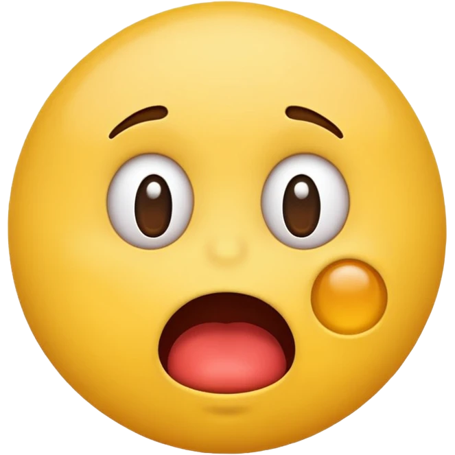 Stressed emoji with running nose emoji