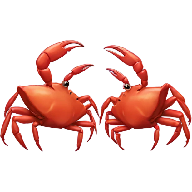 Kissing Crabs emoji
