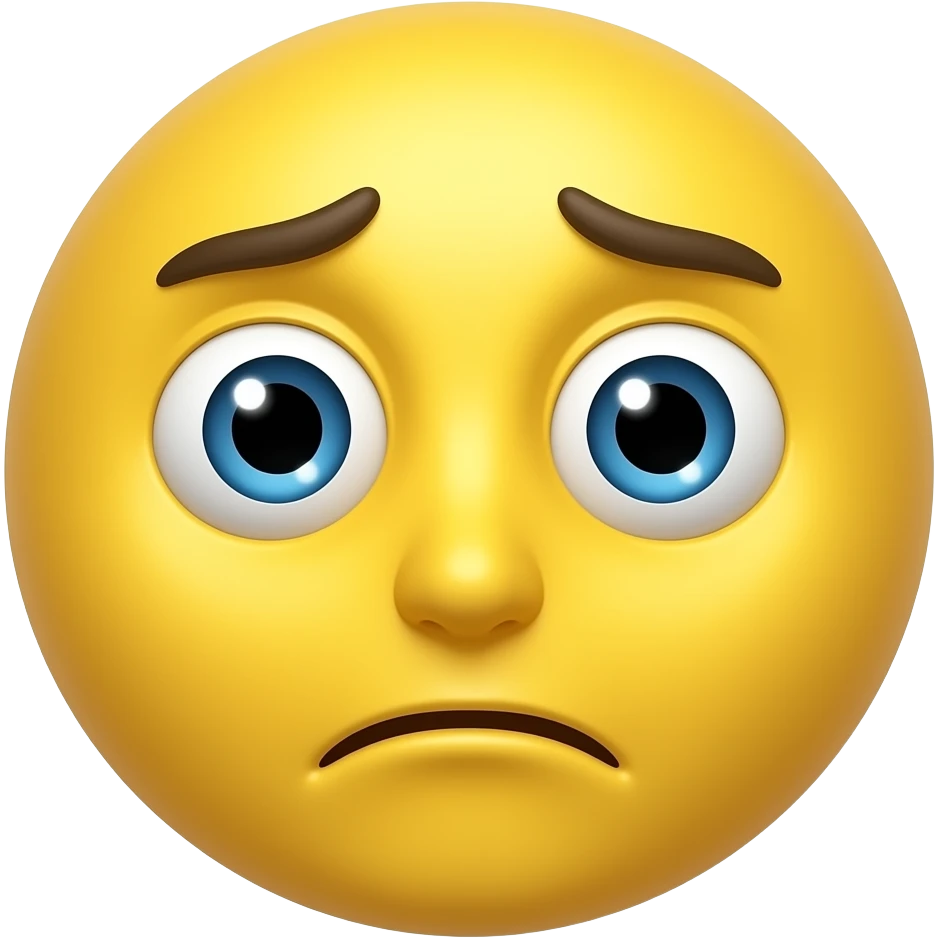 Distracted yellow face emoji emoji