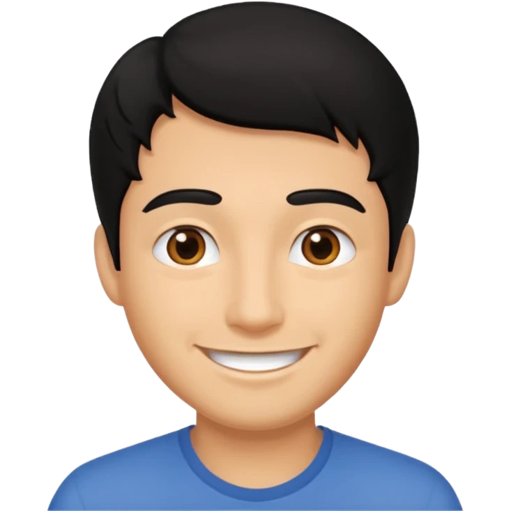The Walking Man black hair  emoji