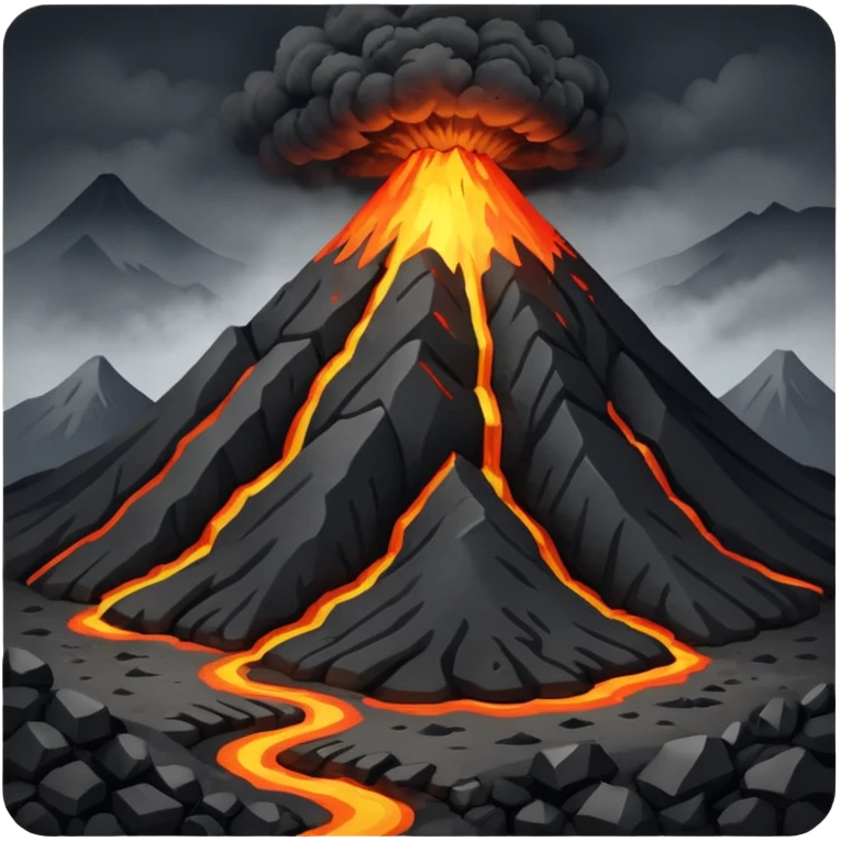 Volcanic Land emoji