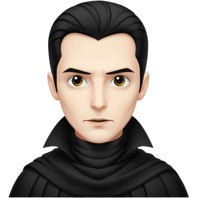 dracula wearinh scarf emoji