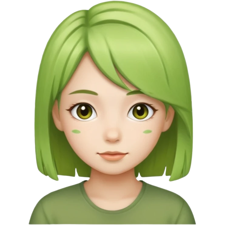 Matcha girl emoji