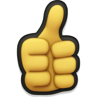 thumbs up with a but text or half heart emoji