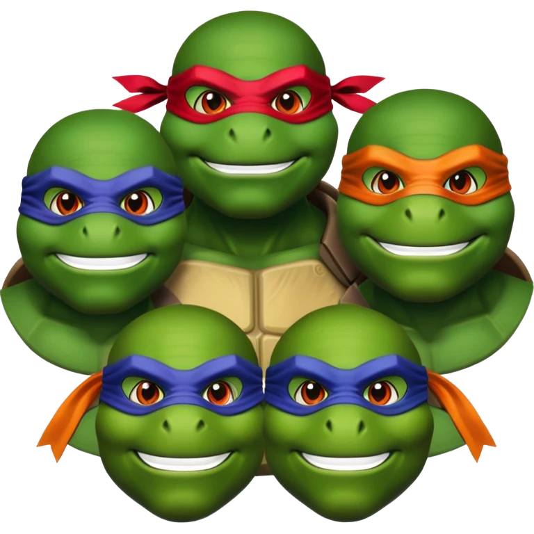 ninja turtles  emoji