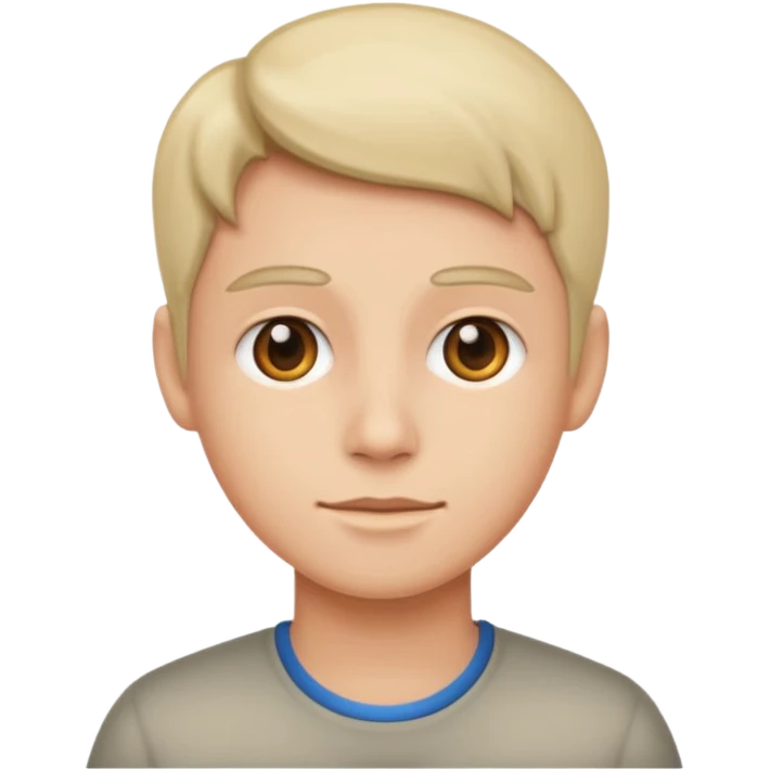 Realistic work  with neutral color emoji