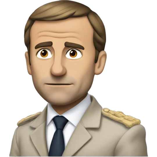 Macron qui fume emoji
