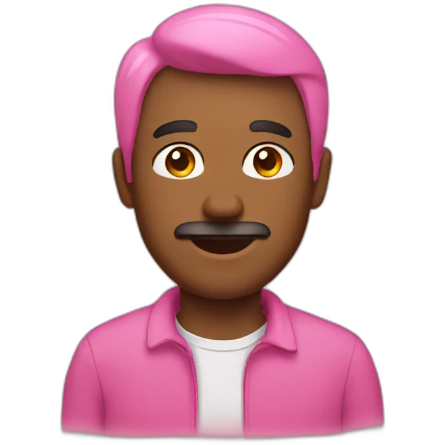 Pink dad emoji