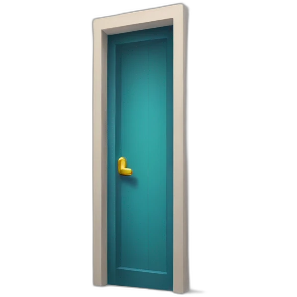 door and leg emoji