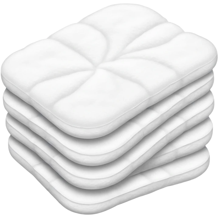 Cotton pads emoji