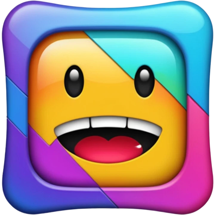 Corrupted video emoji