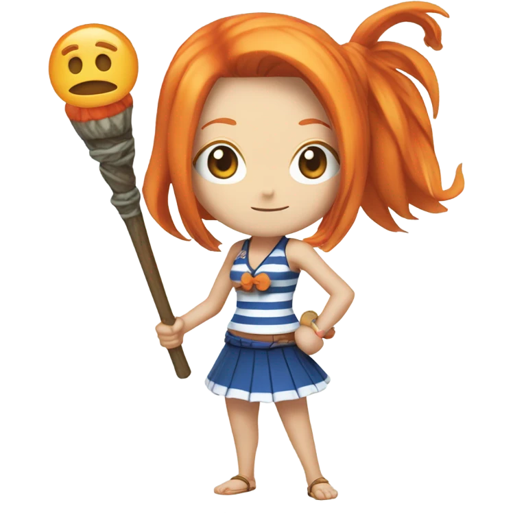 nami from one piece emoji