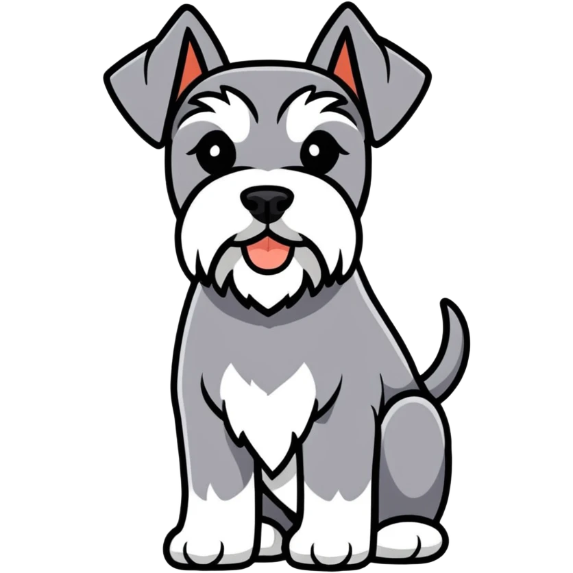 schnauzer emoji