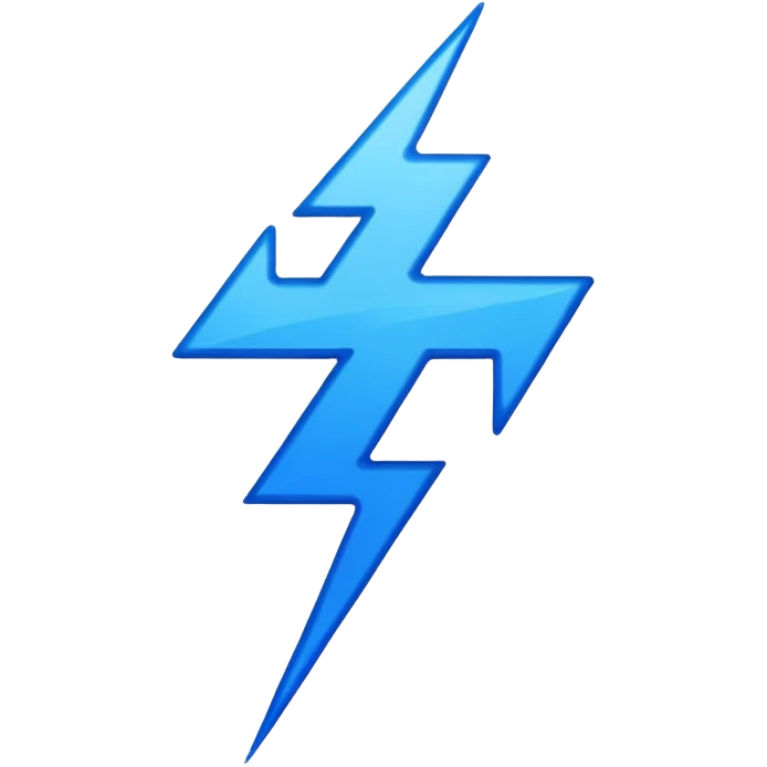 lightning emoji