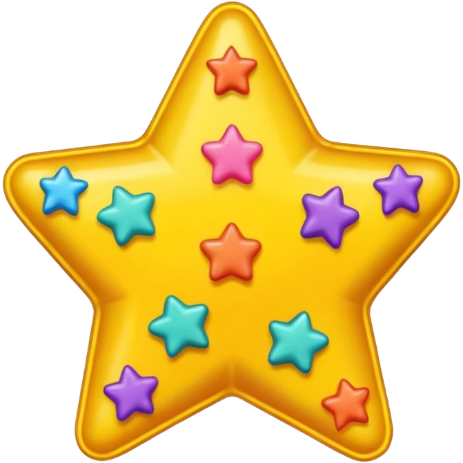 Konpeito Star Shaped Candy  emoji