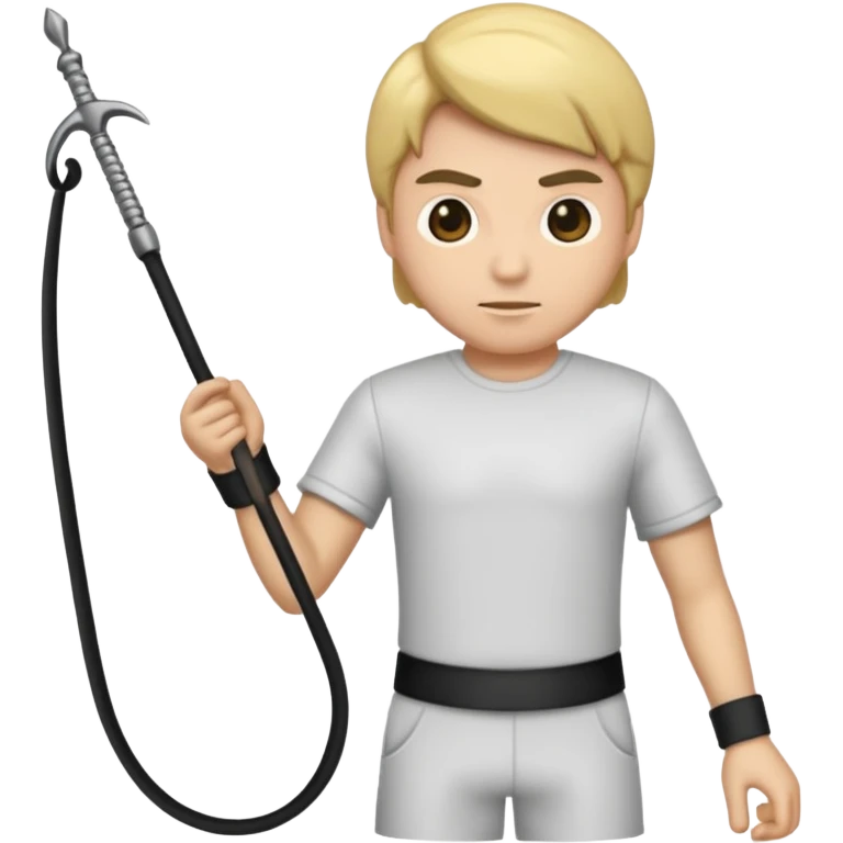 men with whips emoji