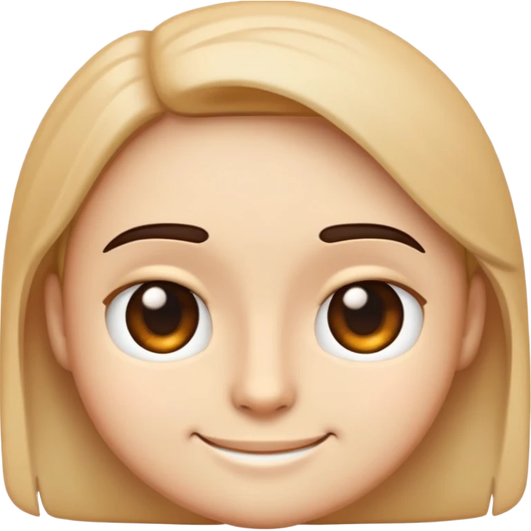 Normal emoji but with a smirk and one eyebrow up siding eyeing emoji
