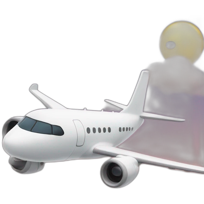 plane that has a cat on toğ emoji