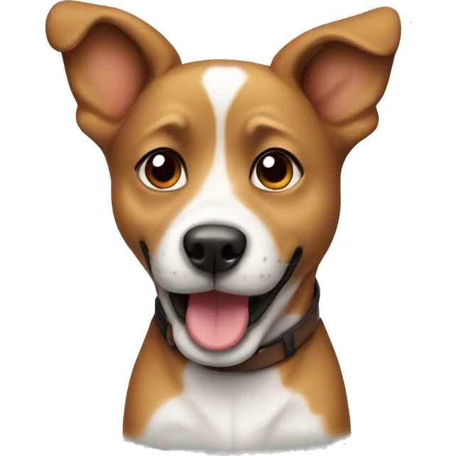 Cute dog emoji