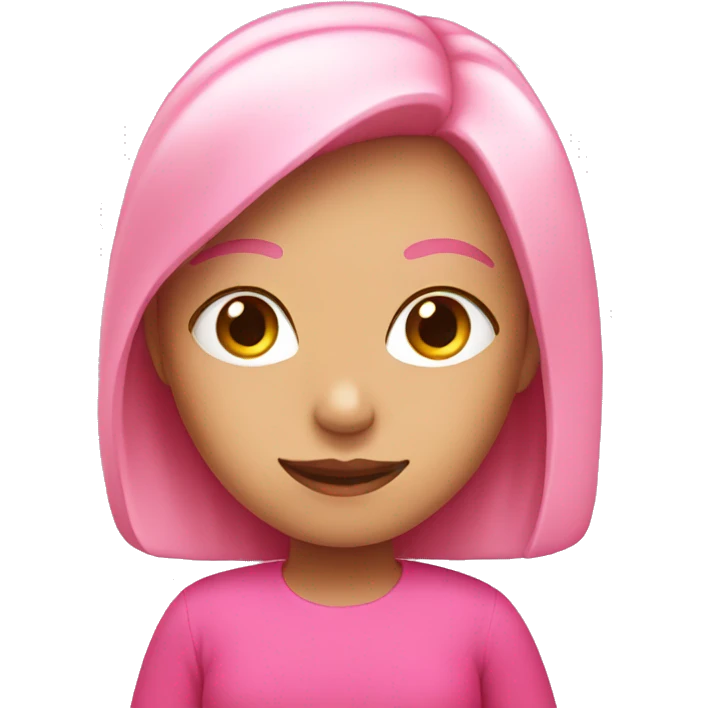 pink girl emoji