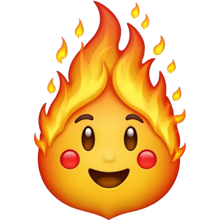 Emoji qui crache du feu en colère emoji